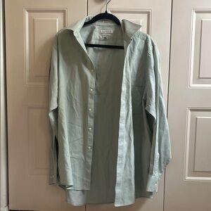 Sage Green Long Sleeve Button Up Shirt